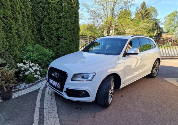 Audi SQ5 cena 129000 przebieg: 165000, rok produkcji 2016 z Pogorzela małe 137